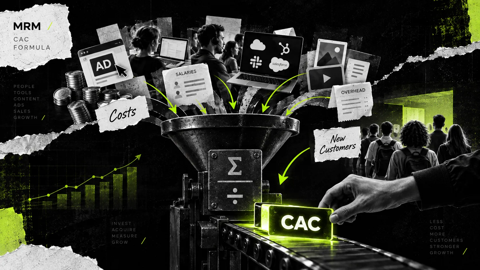 فرمول محاسبه هزینه جذب مشتری CAC